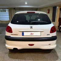 پژو 206 تیپ 2 بی رنگ