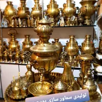 کلکسیونی lqqy63 عتیقه برنجی ذغالی سماور مسی زغالی|کلکسیون اشیاء عتیقه|اصفهان, دستگرده|دیوار