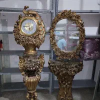 ساعت آینه و کنسول سالم سالم