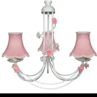 لوستر فلزی سه شعله مدل رز|لوستر و چراغ آویز|گرگان, |دیوار