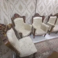 مبل سلطنتی ۹ نفره|مبلمان خانگی و میز عسلی|مشهد, عباس‌آباد|دیوار