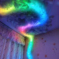 پک کامل ریسه RGB و سقف ابری گیمینگ ws 2812، sp611e|ریسه و چراغ تزئینی|تهران, میدان ولیعصر|دیوار