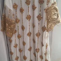 پارچه حریر آیینه کاری|لباس|دره شهر, |دیوار
