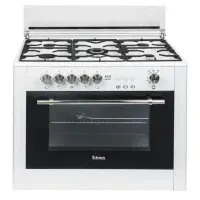 فرگاز ۵ شعله   و میز تلویزیون ام دی اف