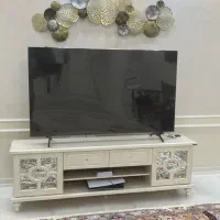 میز تلویزیون چوب بسیار نو