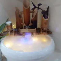 آبنمای رو میزی بصورت آماده یاساخت به سلیقه خودتان|صنایع دستی و سایر لوازم تزئینی|بومهن, |دیوار