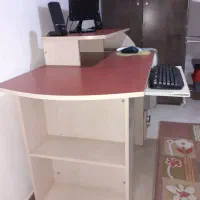 میز کامپیوتر و کتابخانه ( جنس اعلاء)|میز تحریر و کامپیوتر|رشت, پل تالشان|دیوار