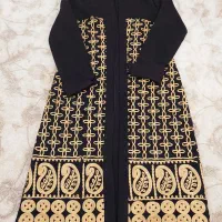 مانتو مجلسی مزون دوز خامه دوزی شده