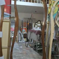 آیینه قدی چوبی