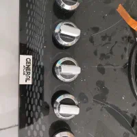 اجاق گاز شیشه ای پنج شعله General Atlas|اجاق گاز و لوازم برقی پخت‌وپز|تهران, سازمان برنامه جنوبی|دیوار