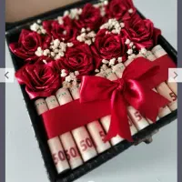 باکس گل ربانی تولد.خواستگاری.نوزادی|گل مصنوعی|قم, نیروگاه|دیوار