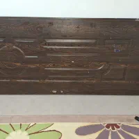 دو عدد درب چوبی در حد نو