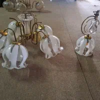 لوستر پنج شاخه حبابی و سه شاخه حبابی
