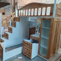 تخت دوطبقه ملکه(تخت دونفره )