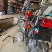 موتور 125پلاک ملی مدارک کامل