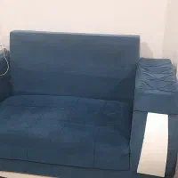 راحتی ۷ نفره با ۷ کوسن|مبلمان خانگی و میز عسلی|آستانه اشرفیه, |دیوار