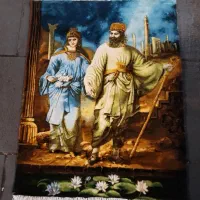 تابلو فرش دستباف کورکش ماندانا