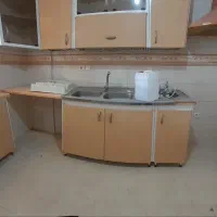 کابینت فلزی همراه با هود|آب‌چکان و نظم‌دهنده ظروف|قم, عمار یاسر|دیوار