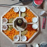 سینی سرو نوشیدنی ای وود|ظروف سرو و پذیرایی|شیراز, شهرک مهدی‌آباد|دیوار