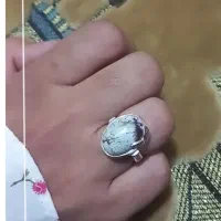 انگشتر نقره سنگ شجر