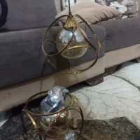 انواع لامپ و لوستر نو نو داخل کارتن بدون استفاده|لوستر و چراغ آویز|پرند, فاز ۴|دیوار