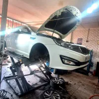 تعمیرگاه جلوبندی. شارژ کمک . تعمیر اکسل . پلوس