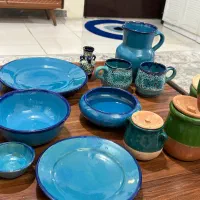 ۲۸ ظروف میناکاری و سفالی