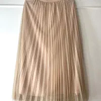 دامن پلیسه وارداتی تور بهمراه استر نو فری سایز