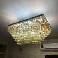 لوستر کریستال برنز