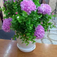 گلهای گریستال ومصنوعی