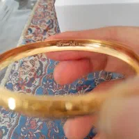 النگو طلا 18 ورساچه سایز 2
