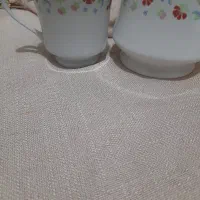 قندان وفنجان چینی نو|ظروف سرو و پذیرایی|کنگاور, |دیوار