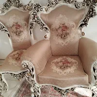 مبل سلطنتی 9نفره|مبلمان خانگی و میز عسلی|چهارباغ, |دیوار