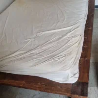 تخت خواب دو نفره چوبی|تخت و سرویس خواب|تهران, حبیب الله|دیوار