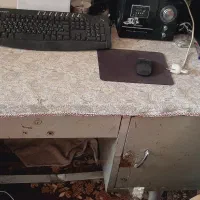 میز تمام استیل سالم قدیمی محکم