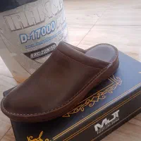 کفش چرم جلو بسته