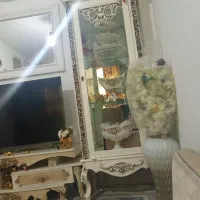 ست میز تی وی اینه ویترین