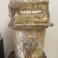 ست سطل و جا دستمال کاغذی