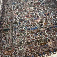 جفت ۱۲ متری دست دوم فرش دستباف کاشمر|فرش|کاشمر, |دیوار