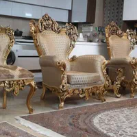 مبل استیل سلطنتی+عسلی و جلومبلی+ناهارخوری+ویترین|مبلمان خانگی و میز عسلی|تهران, شکیبا|دیوار