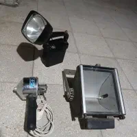 چراغ قوه شارژی.  پروژکتور.لاک ابکن