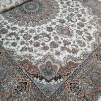 فرش ماشینی ۹متری نقشه ترنج کاشان