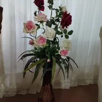 گل رز|گل مصنوعی|شاهین‌شهر, شهرک سایت|دیوار