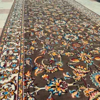 کناره فرش۷۰۰شانه اصلی گردویی وسرمه ای تاعرض۲متر|فرش|قم, نیروگاه|دیوار