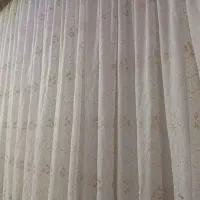 پرده حریر در حد نو