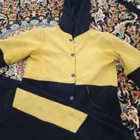 سویی شرت شلوار مخمل کبریتی و شلوار کتان