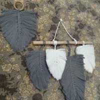 دیوارکوب مکرومه