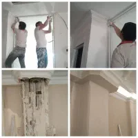 گچکاری گچبری تخریب  ابزار پنل کناف  تمام پایتخت