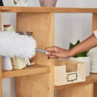 خانم‌ اتباع جهت نظافت منزل