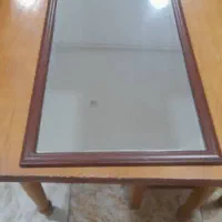 اینه قدی با قاب چوبی